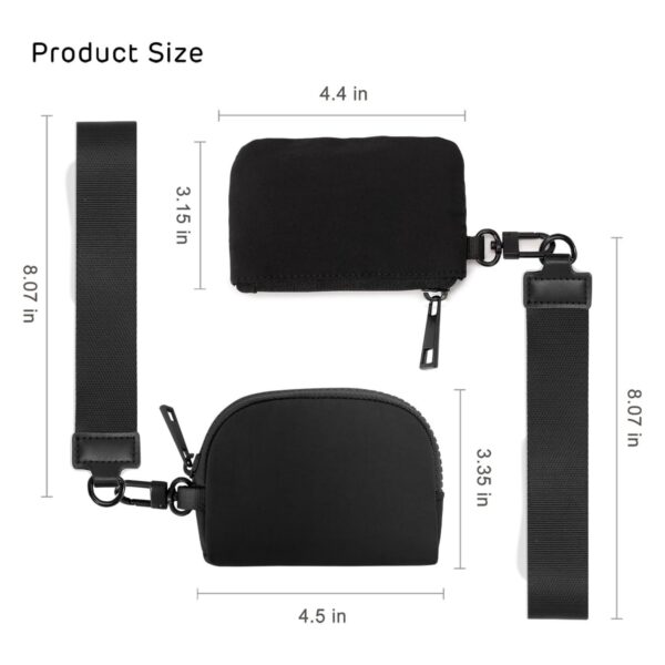 Mini Zip Around Wristlet Wallet Item No#32227 - Image 3
