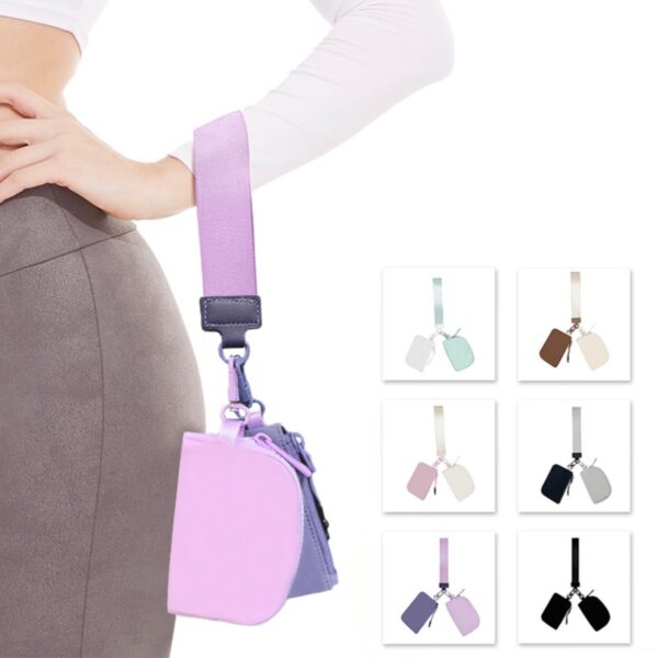 Mini Zip Around Wristlet Wallet Item No#32227 - Image 7