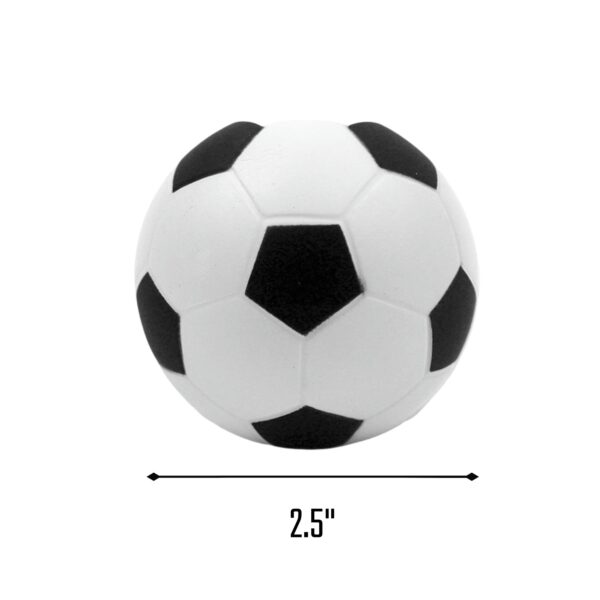 Mini Soccer Stress Ball Item No#32242 - Image 3