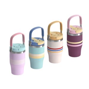 18 Oz Stainless Steel Insulated Water Bottle With 2-In-1 Lid Item No#32330