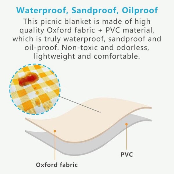 Outdoor Picnic Blanket Item No#32336 - Image 4