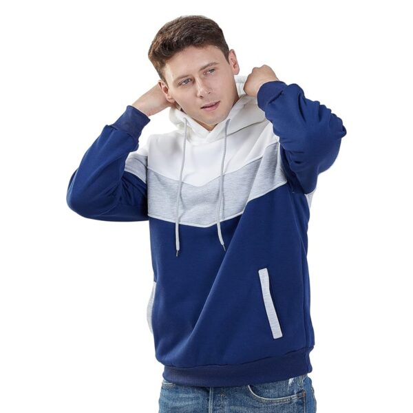 Long Sleeve Hoodie With Kangaroo Pockets Item No#32340 - Image 5