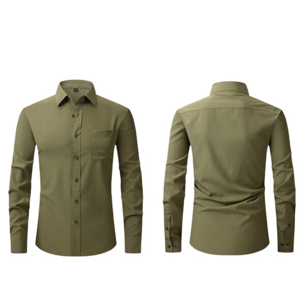 Man'S Long Sleeve Dress Shirt Item No#32352 - Image 2