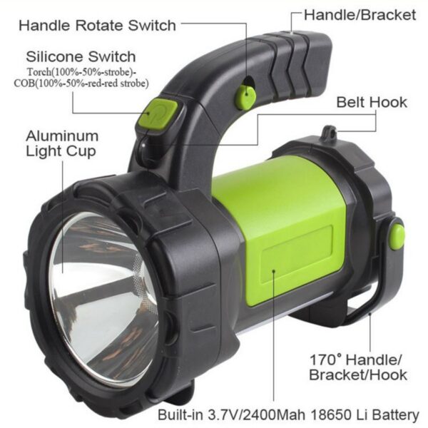 Camping Lantern Rechargeable Item No#32358 - Image 3
