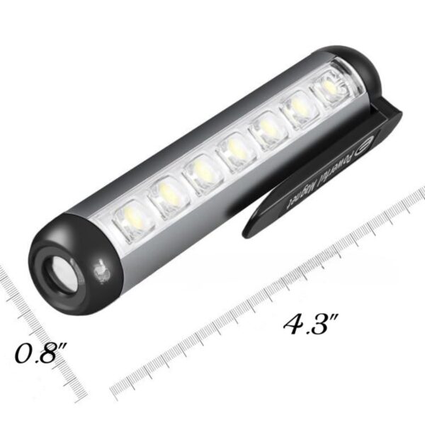Rechargeable Pen Light Flashlight Item No#32359 - Image 3