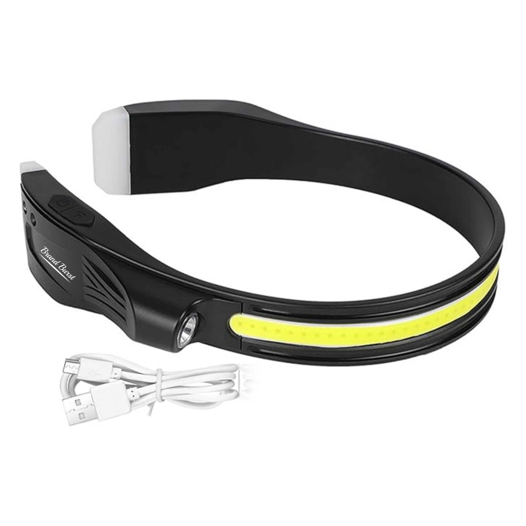 Portable High Performance Head Light With Usb Charging Cable Item No#32360