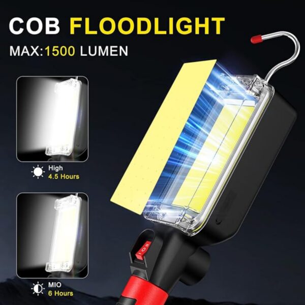 Rechargeable Led Work Lights Item No#32361 - Image 3