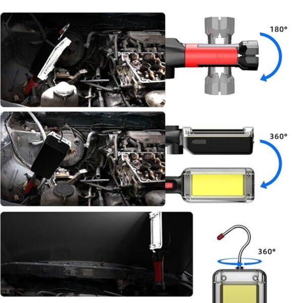 Rechargeable Led Work Lights Item No#32361 - Image 4