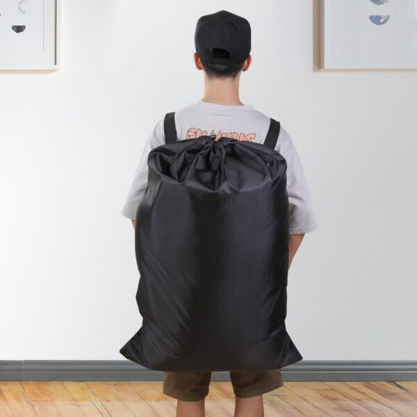 36.2 X 23.8" Sturdy Foldable Clothes Hamper Bag With Shoulder Straps Item No#32375 - Image 6