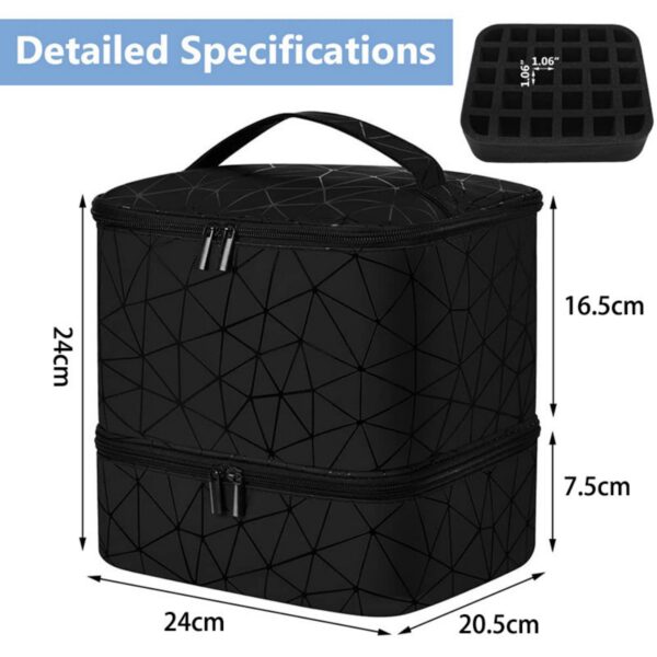 Nail Polish Organizer Bag Item No#32379 - Image 3