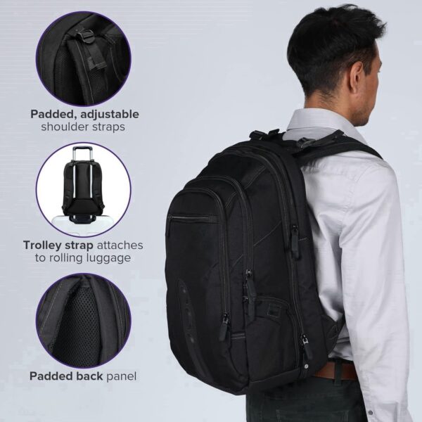 Travel Laptop Backpack Item No#32393 - Image 5