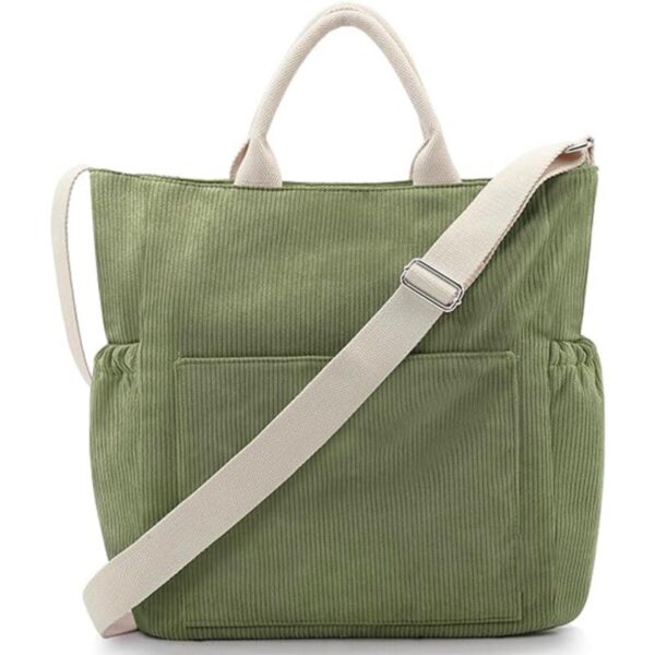 Corduroy Tote Bag Item No#32396 - Image 2