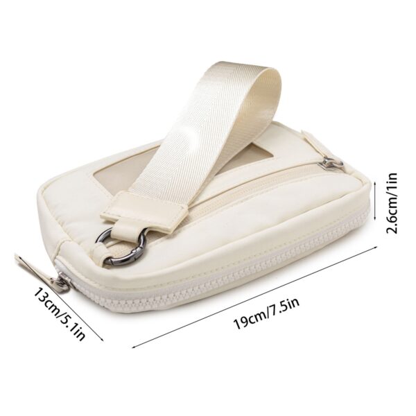 Wristlet Wallets With 3 Zippers Item No#32398 - Image 3