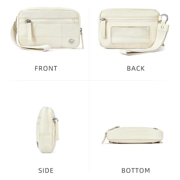 Wristlet Wallets With 3 Zippers Item No#32398 - Image 4