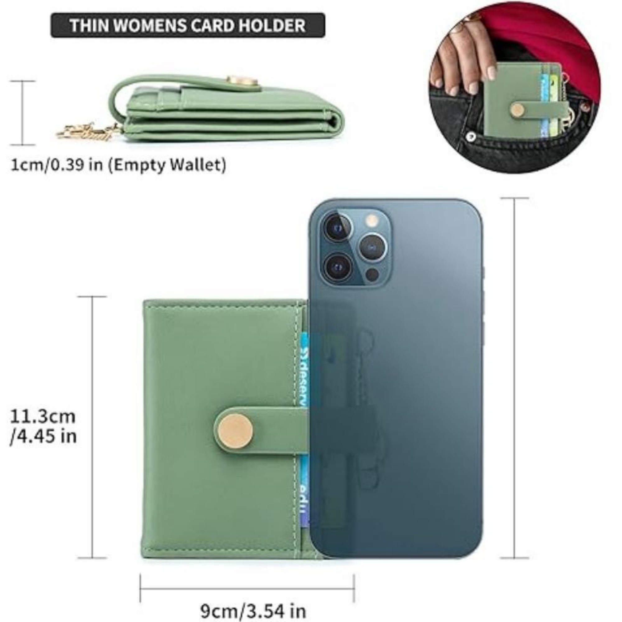 Rfid Blocking Bifold Credit Card Holder Item No#32403 - Image 3