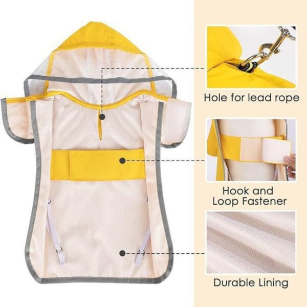 Dog Raincoat Item No#32405 - Image 5
