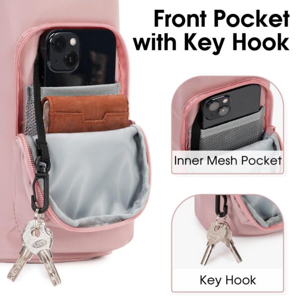 Water Bottle Carrier With Phone Pocket Item No#32406 - Image 4