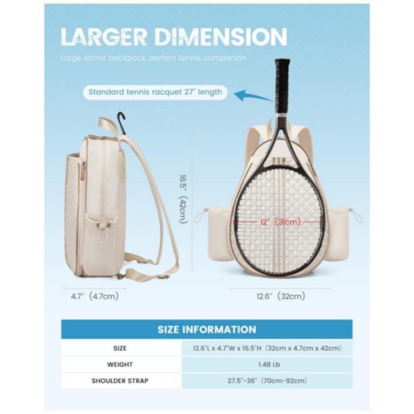 Tennis Bag Item No#32409 - Image 3