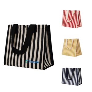 Multi Pocket Striped Bag Item No#32412