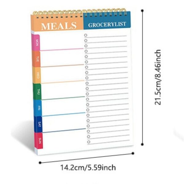 A5 50 Sheets Daily Planner Notepad Item No#32415 - Image 2
