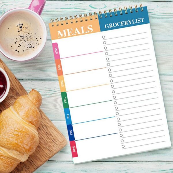 A5 50 Sheets Daily Planner Notepad Item No#32415 - Image 4
