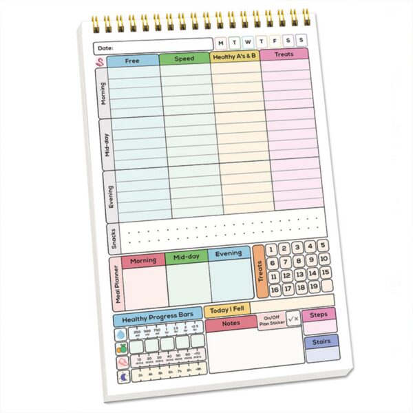A5 50 Sheets Habit Tracker Notebooks Item No#32418 - Image 2
