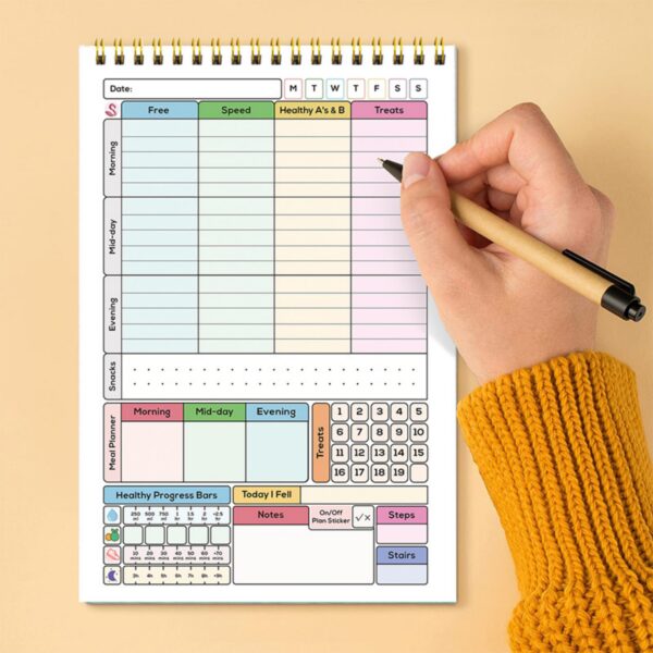 A5 50 Sheets Habit Tracker Notebooks Item No#32418 - Image 5