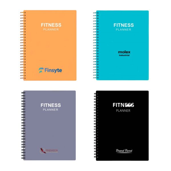 A5 68 Sheets Workout Log Book Item No#32425