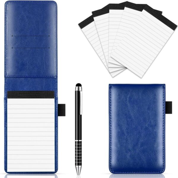 Small Pocket Notepad Holder Set With Pen Item No#32428 - Image 2