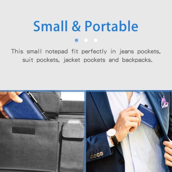 Small Pocket Notepad Holder Set With Pen Item No#32428 - Image 5