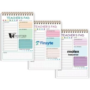 50 Sheets Teacher To Do List Notepad Item No#32430