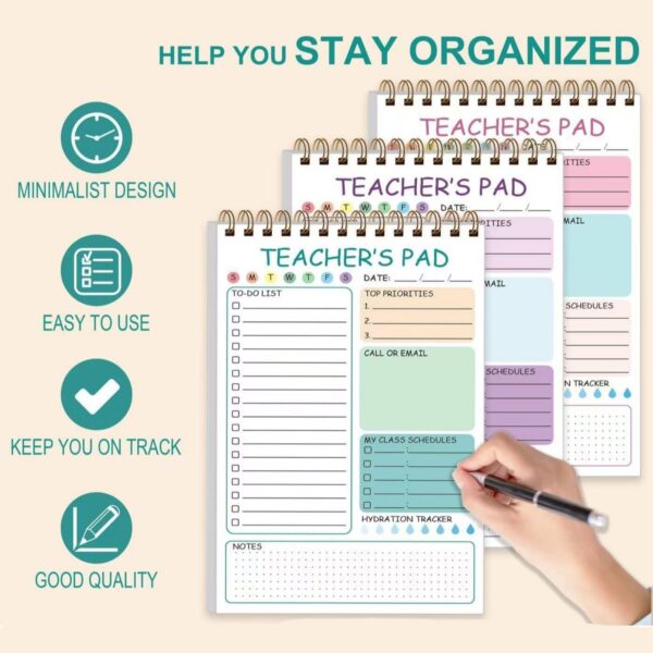 50 Sheets Teacher To Do List Notepad Item No#32430 - Image 4