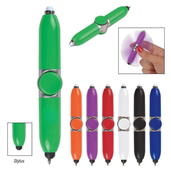 Spinning Fidget Ballpoint Pen Item No#31653 - Image 3