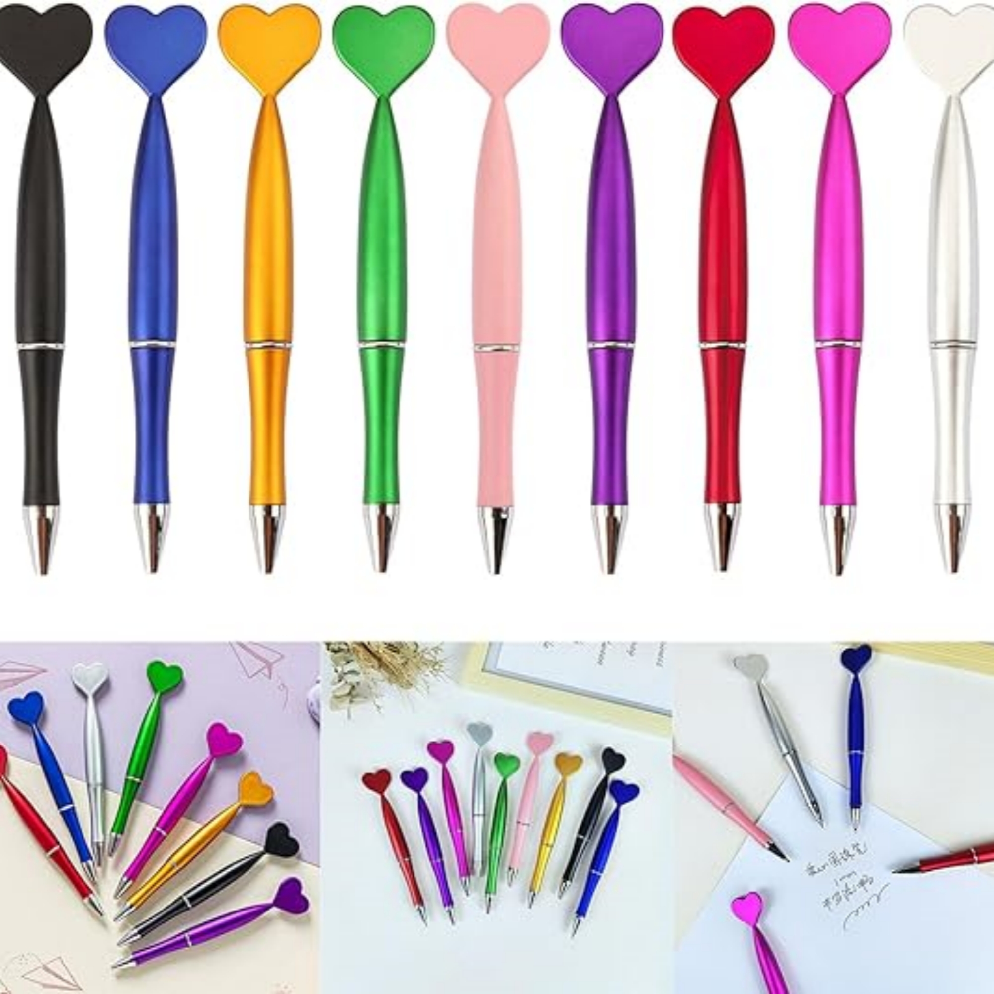 Ballpoint Pen Love Heart Shape Item No#31655 - Image 6