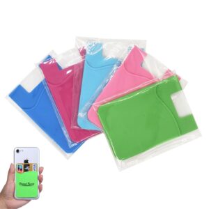 Silicone Card Sleeve For Cell Phone Item No#31664