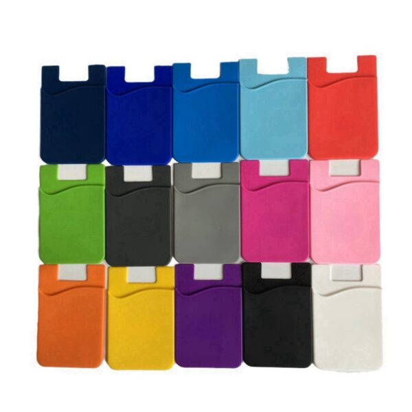 Silicone Card Sleeve For Cell Phone Item No#31664 - Image 5