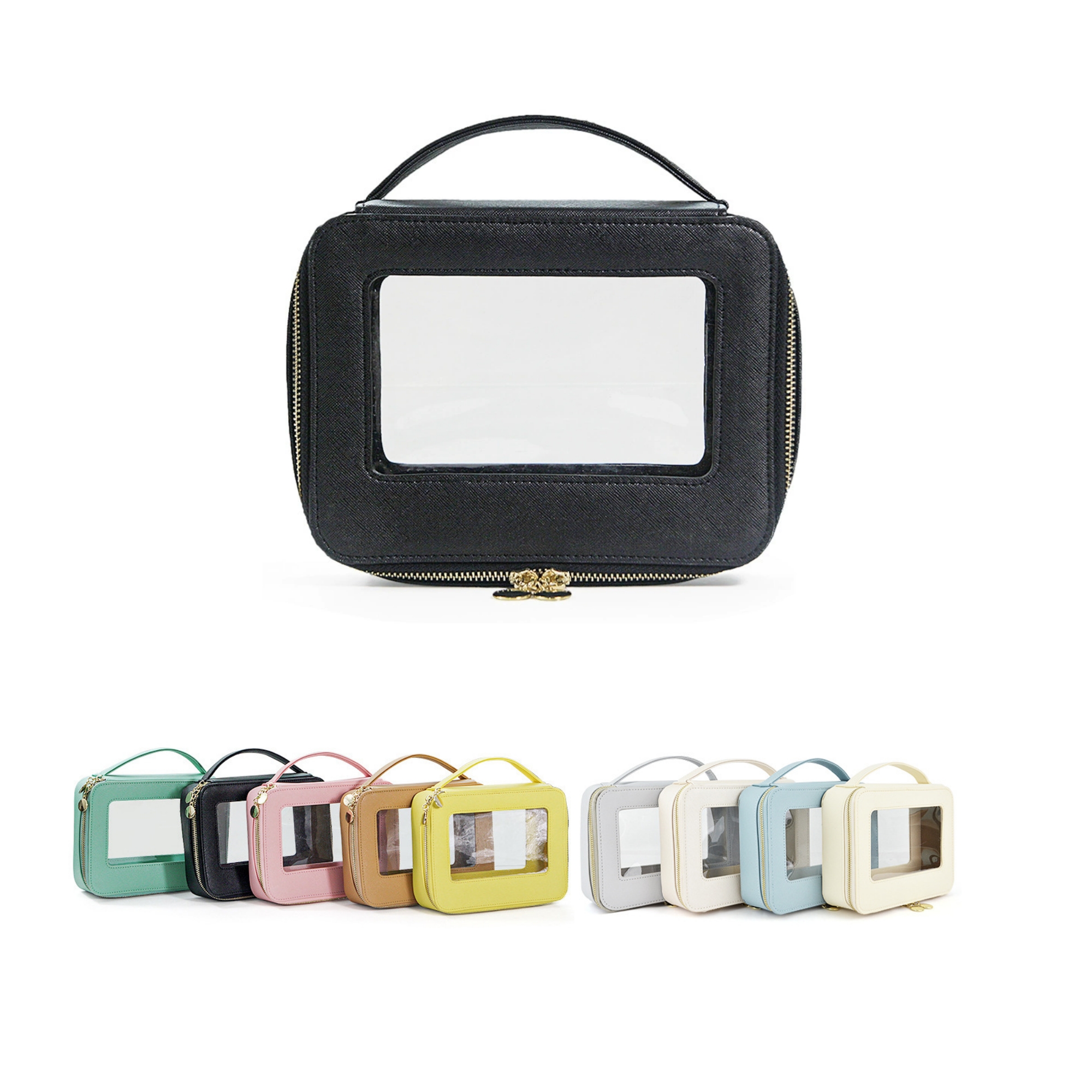 Transparent Toiletry Bag With Zipper Item No#31669 - Image 2