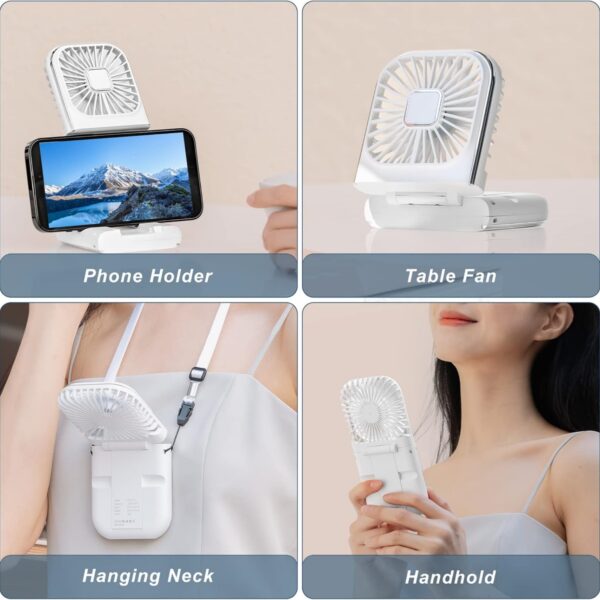5 In 1 Handheld Neck Fan Item No#31683 - Image 6