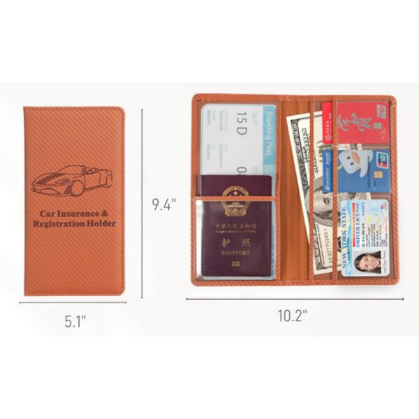 Car Registration and Insurance Card Holder Item No#31684 - Image 3