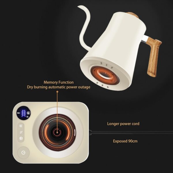 Gooseneck Electric Kettle Item No#31692 - Image 6