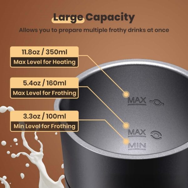 4 in 1 Multi-Functional Milk And Coffee Frother Item No#31694 - Image 3