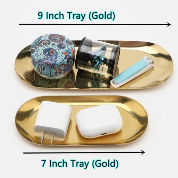 Stainless Steel Decorative Tray Item No#31695 - Image 3
