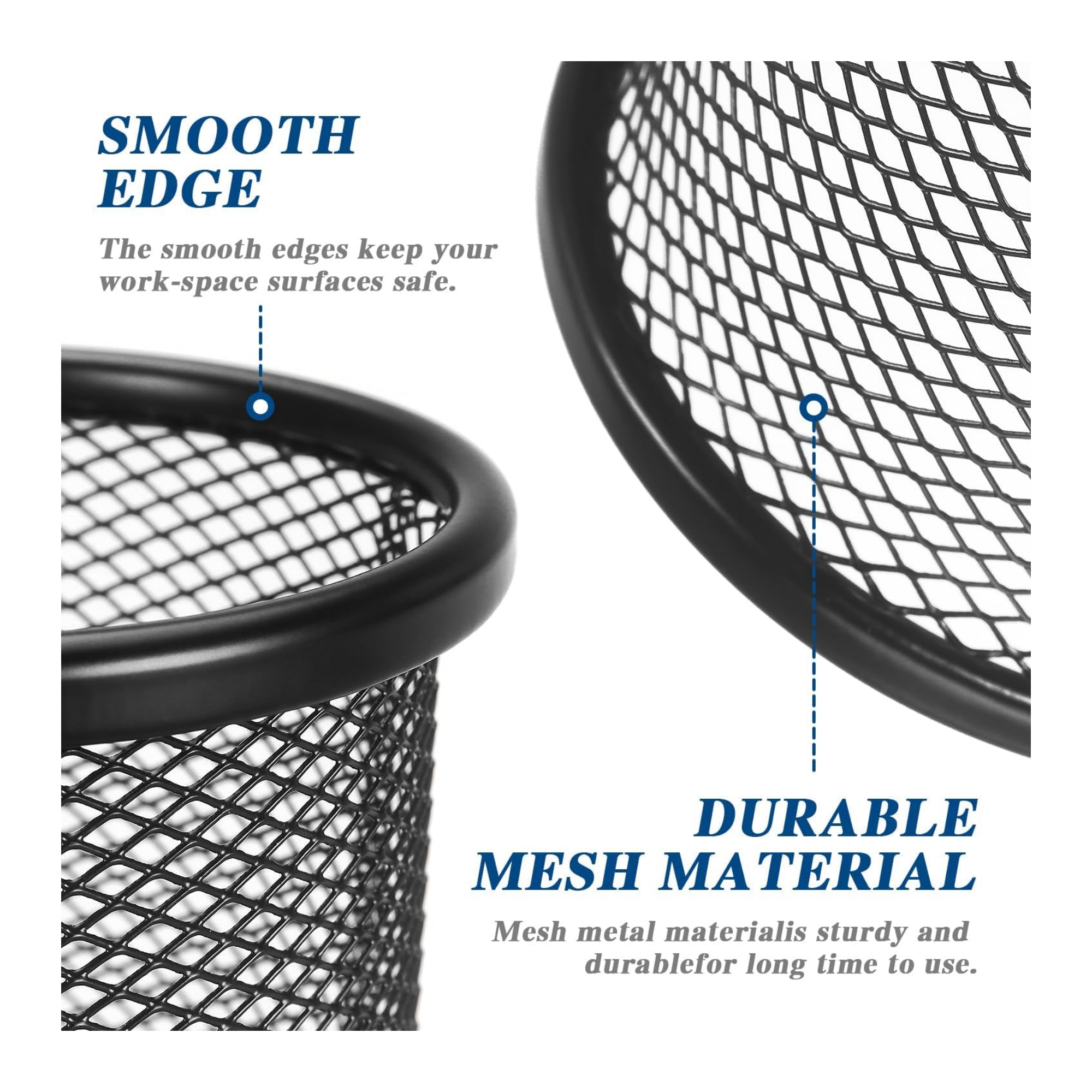 Wire Mesh Pen Holder Item No#31701 - Image 5