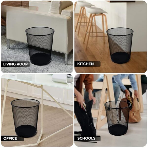 Round Mesh Wastebasket Item No#31706 - Image 6