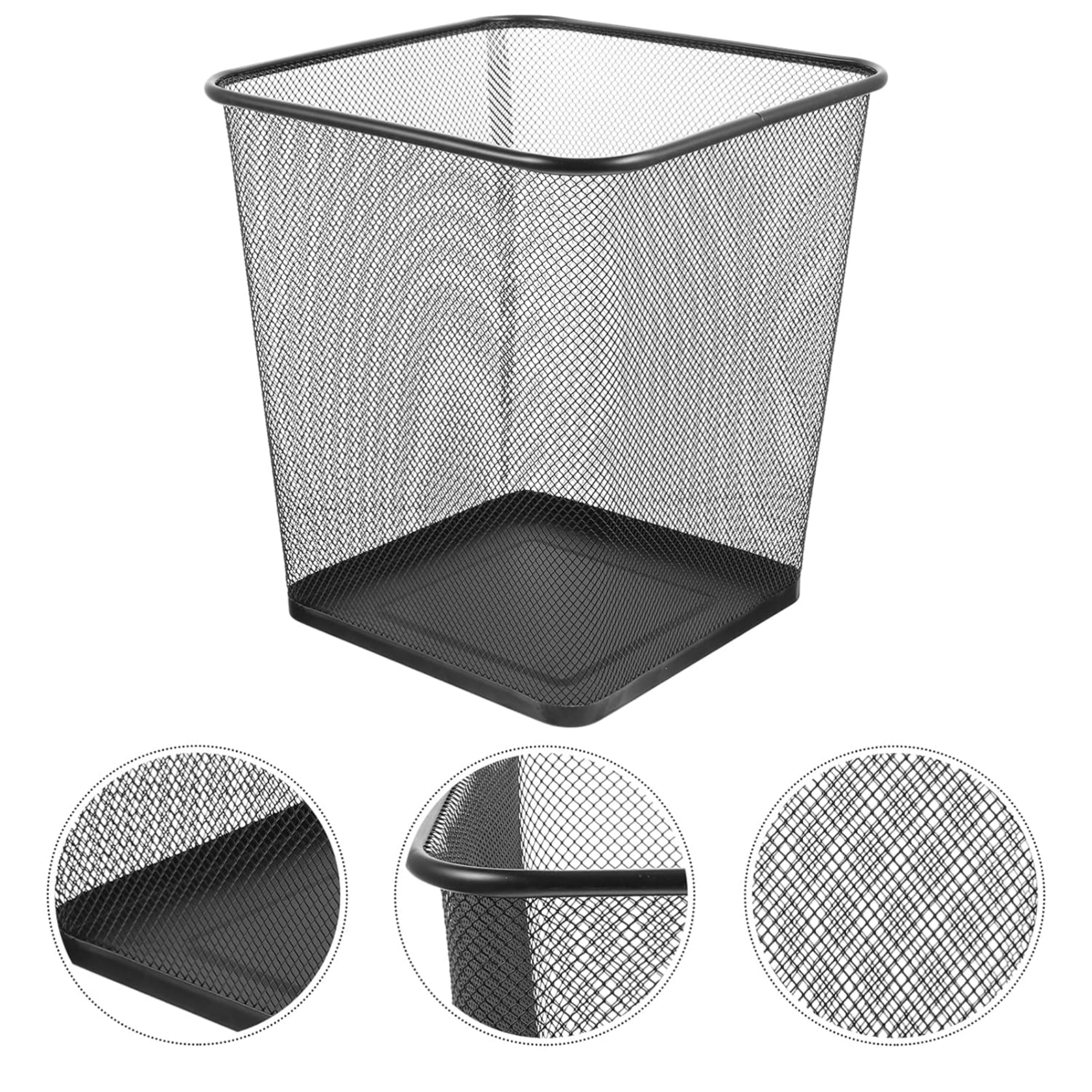 Square Mesh Wastebasket Item No#31707 - Image 4