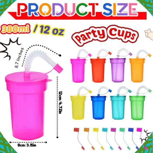 Neon Sipper Cups Item No#31708 - Image 3