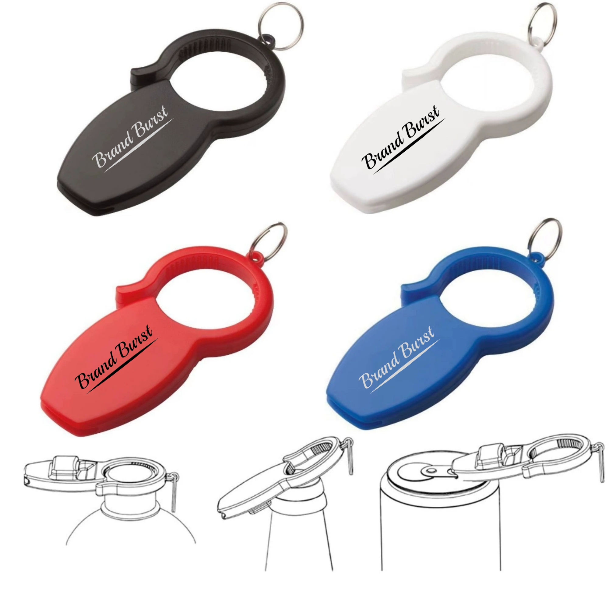 3 in 1 Multi-function Beer Bottle Opener Item No#31709