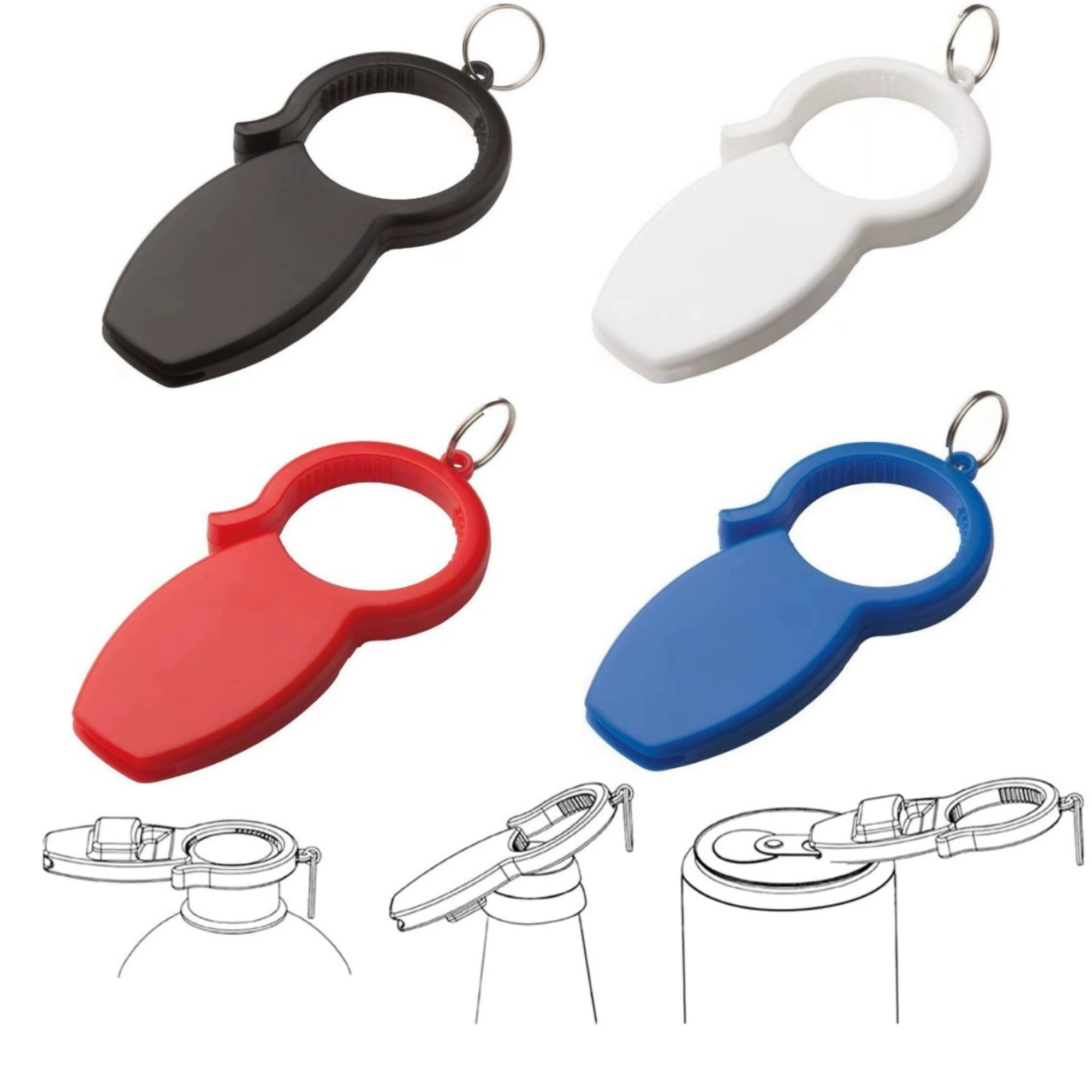 3 in 1 Multi-function Beer Bottle Opener Item No#31709 - Image 2