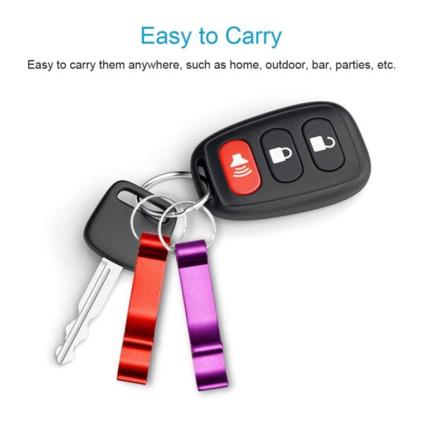 Metal Keychain Bottle Opener Item No#31710 - Image 4