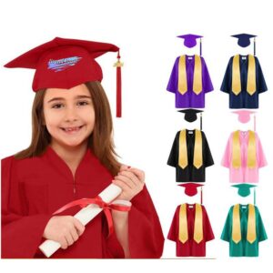 Kindergarten Graduation Gown Grad Cap Set Item No#31714